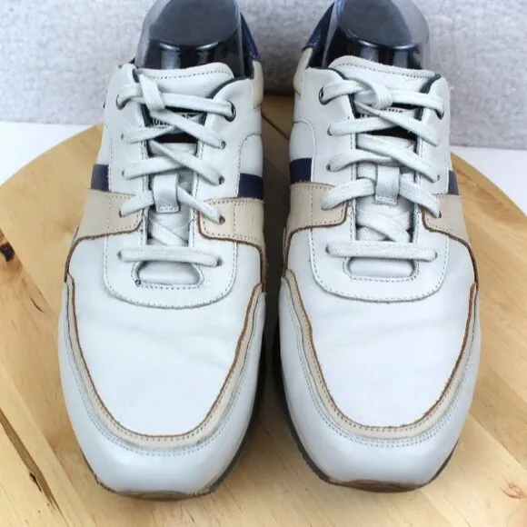 Pikolinos Sneaker Mens 41 Size 8 Beige Leather Comfort Walking Everyday Shoe