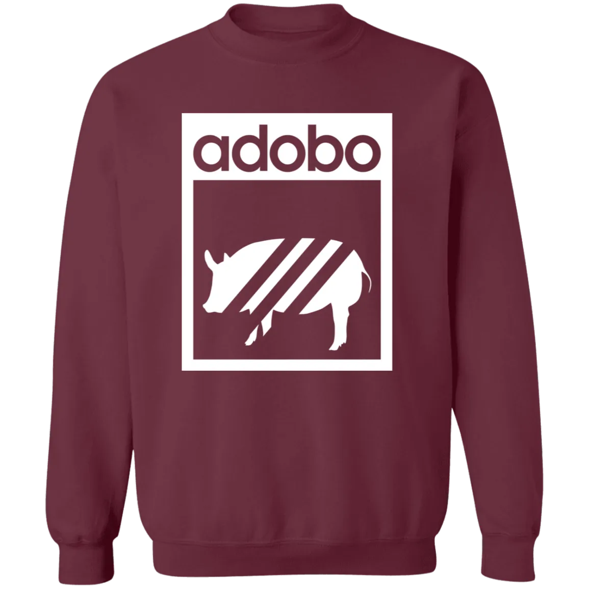 Pork Adobo Unisex Crewneck Pullover Sweatshirt