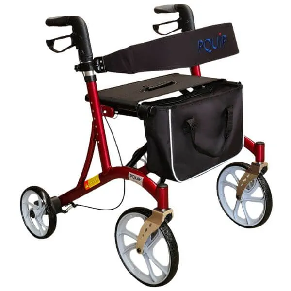 PQUIP Euro Xfold Outdoor Walker 10" Wheels