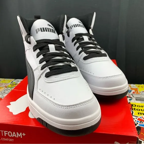 Puma Rebound High Top Sneakers Mens Various Sizes