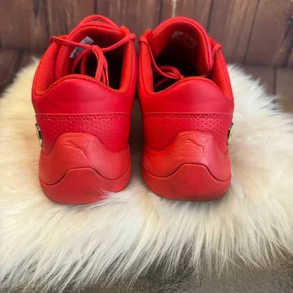 Puma Scuderia Ferrari Men’s Red Kart Cat III Trainers Sneakers Size 8