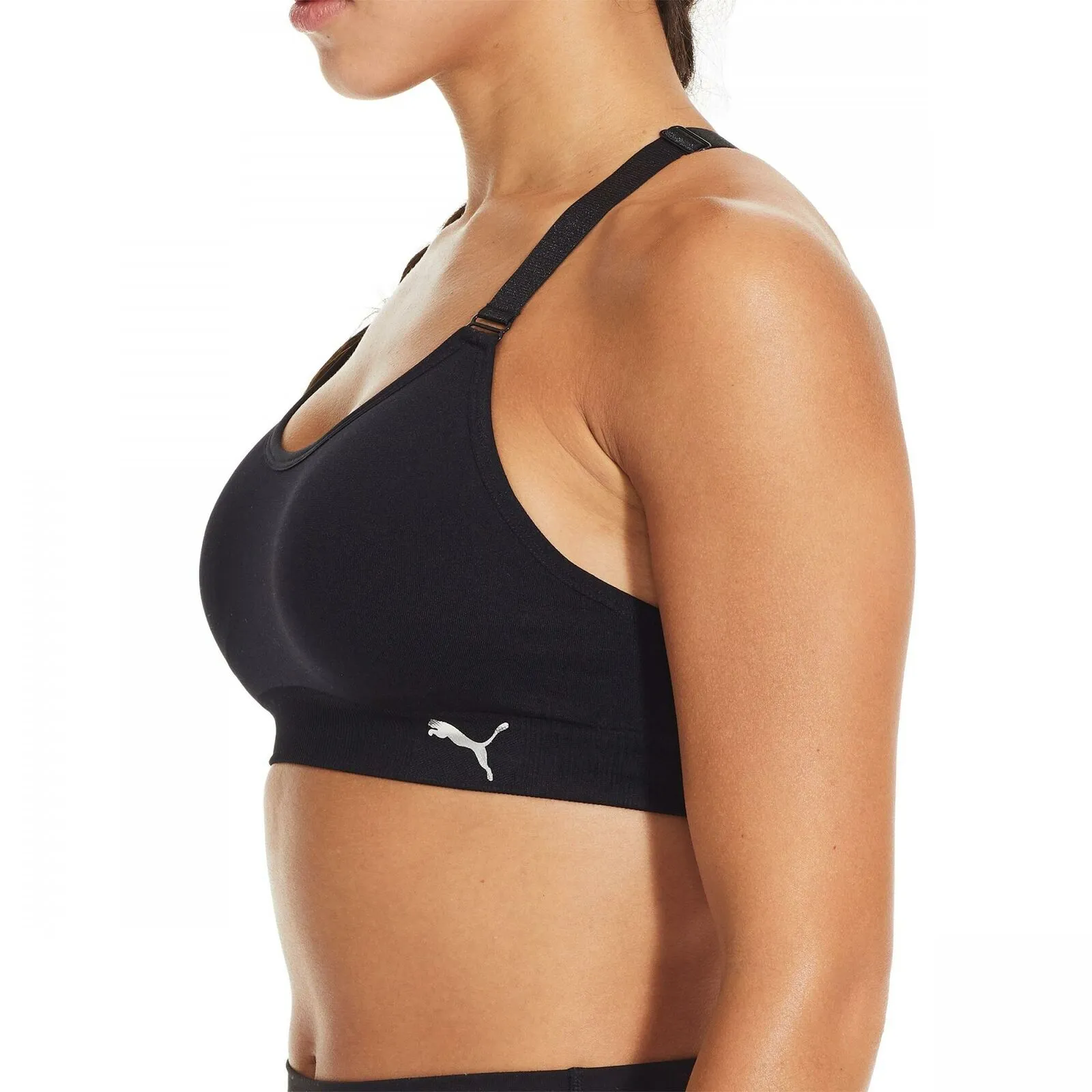 Puma Women's 3 Pack Medium Impact Seamless Sports Bras