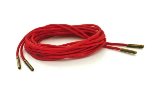 Red Boot Laces *Guaranteed for Life* 3mm Paracord Steel Tip Shoelaces