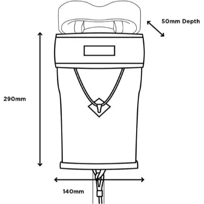 Restrap City Large Saddle Bag