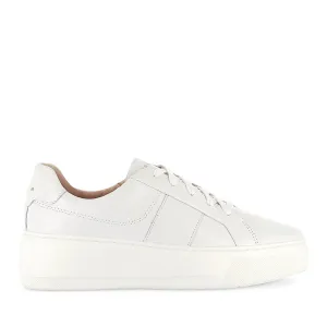 RILEY - WHITE TUMBLE LEATHER