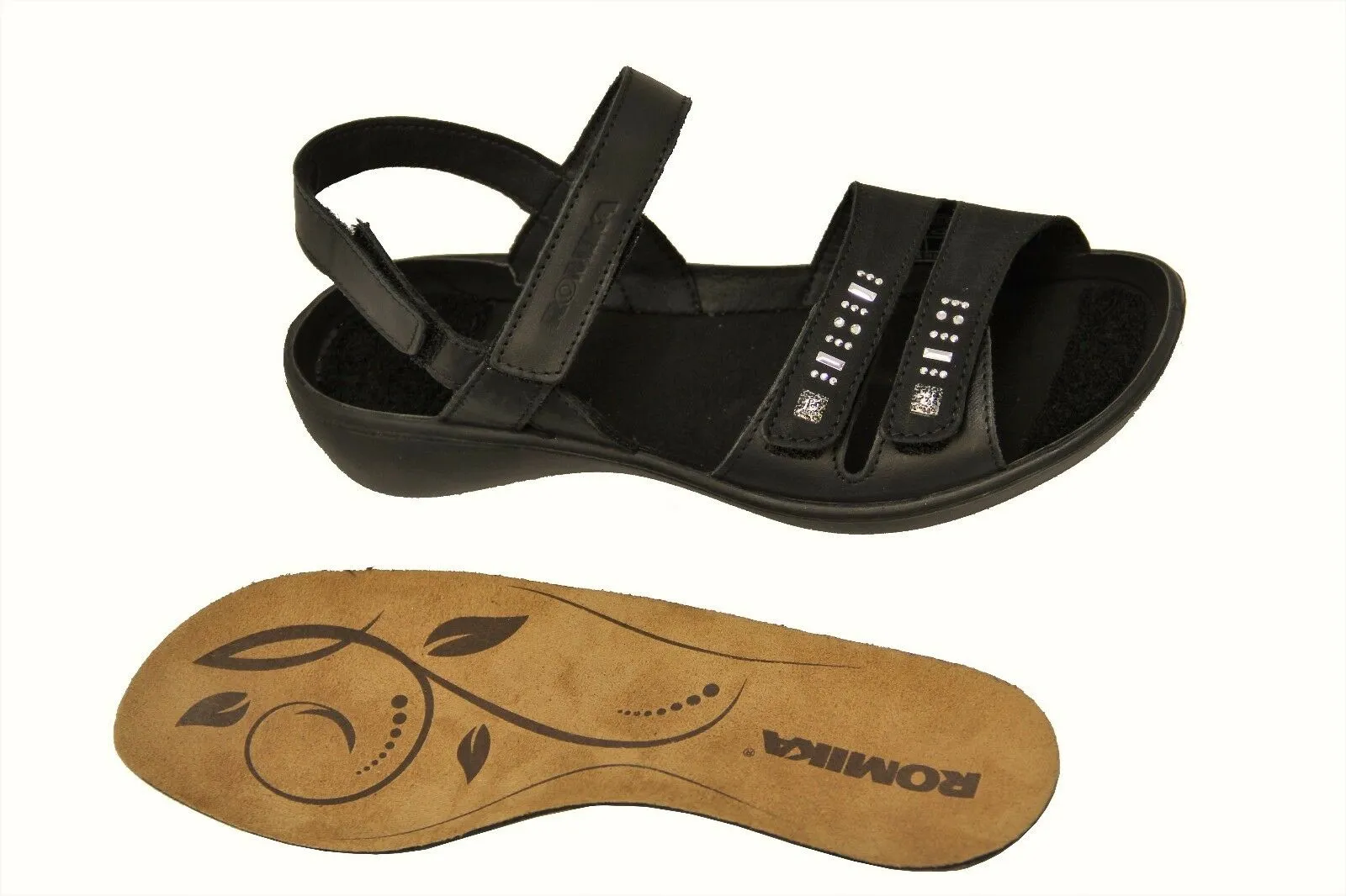 Romika shoes Germany- Orthotic friendly comfort leather Sandals Romika Ibiza 86