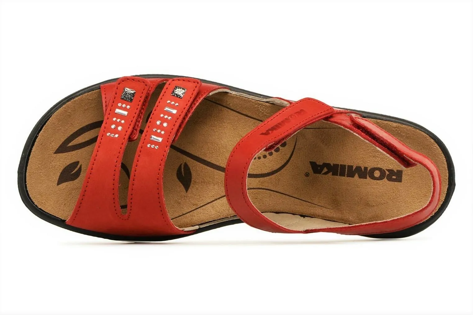 Romika shoes Germany- Orthotic friendly comfort leather Sandals Romika Ibiza 86