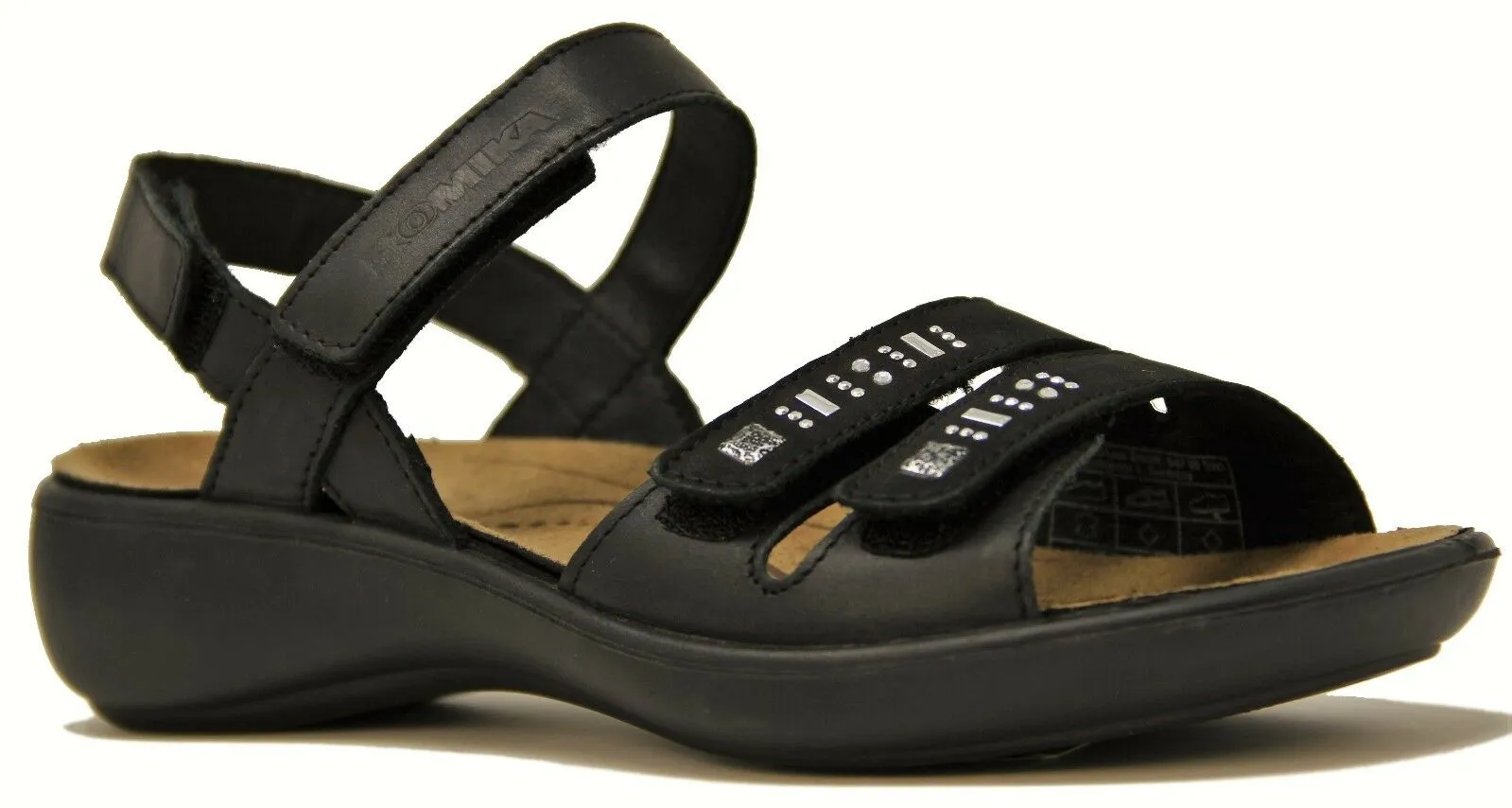 Romika shoes Germany- Orthotic friendly comfort leather Sandals Romika Ibiza 86