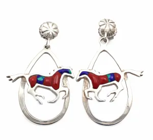 Running Horse Earrings