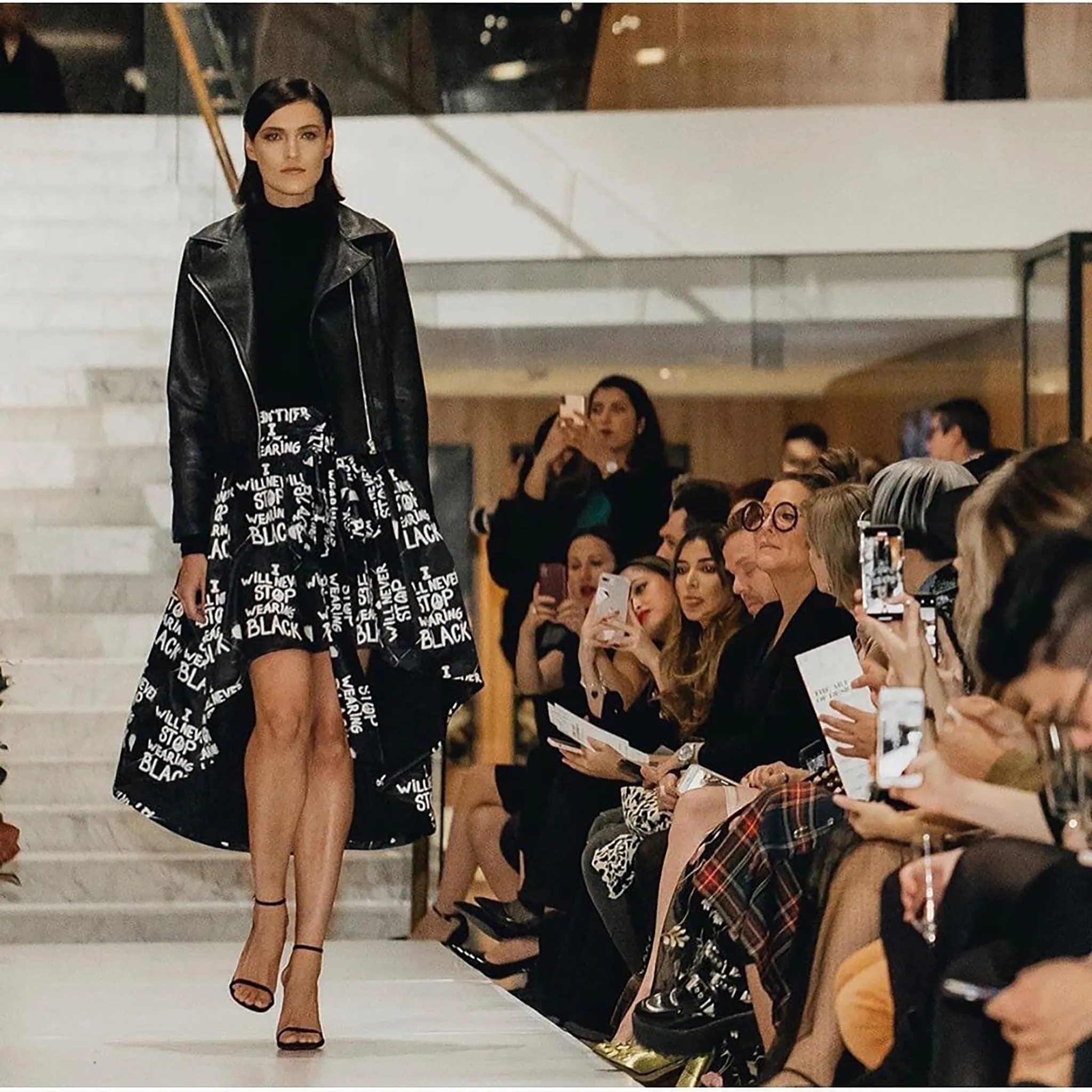 Runway Skirt - IWNSWB - I Will Never Stop Wearing Black