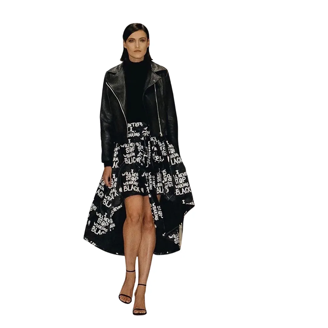 Runway Skirt - IWNSWB - I Will Never Stop Wearing Black