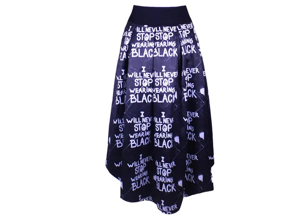 Runway Skirt - IWNSWB - I Will Never Stop Wearing Black