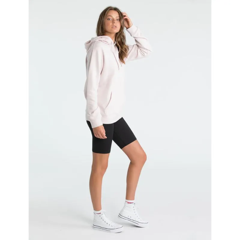 RUSSELL ATHLETIC WOMENS STACKED HOODIE DUST ROSE