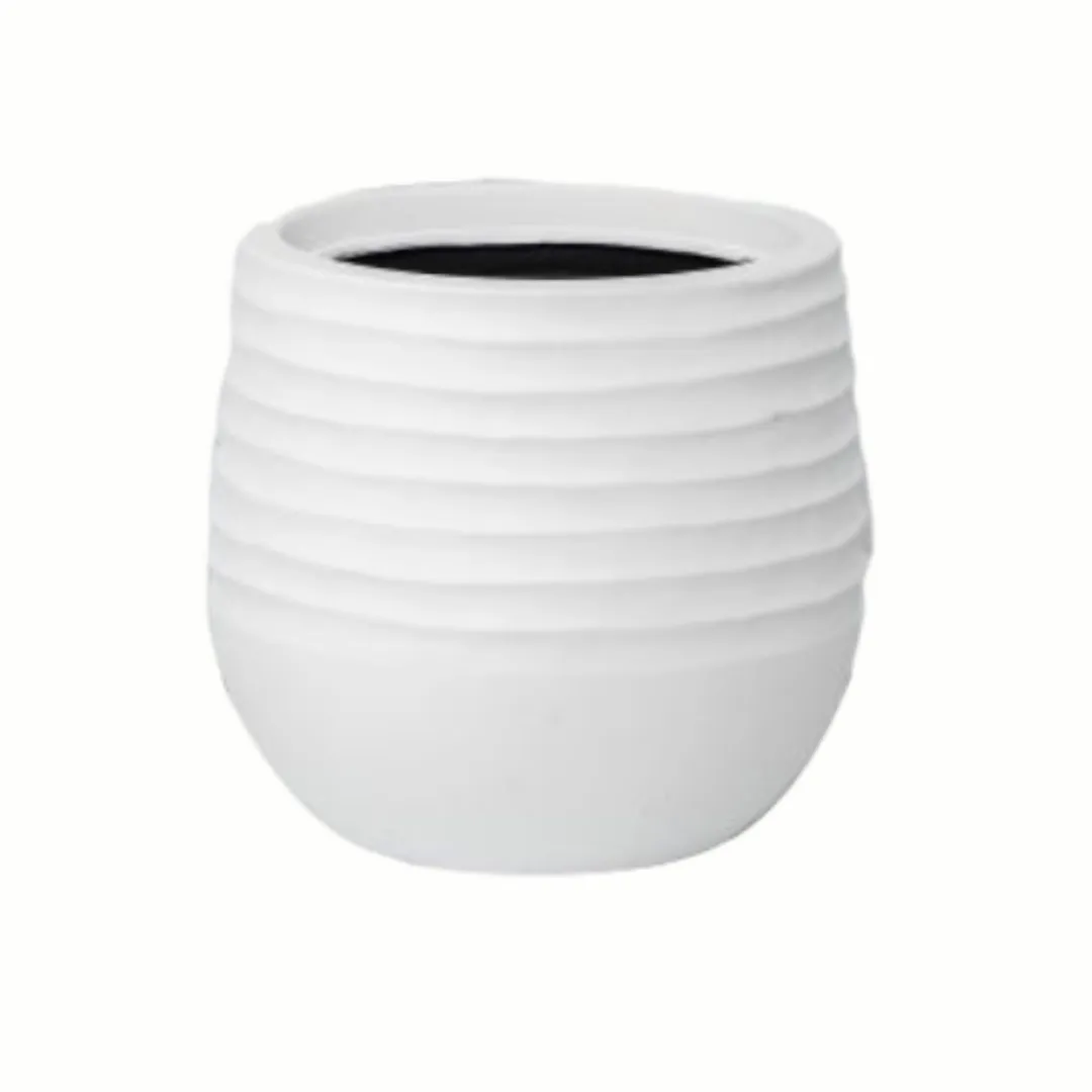 Ryker Stonelite Planter White 490mm