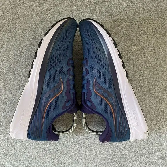 Saucony Womens 10 Ride 14 Athletic Sneaker Running Shoes S10650-35 Midnight Blue
