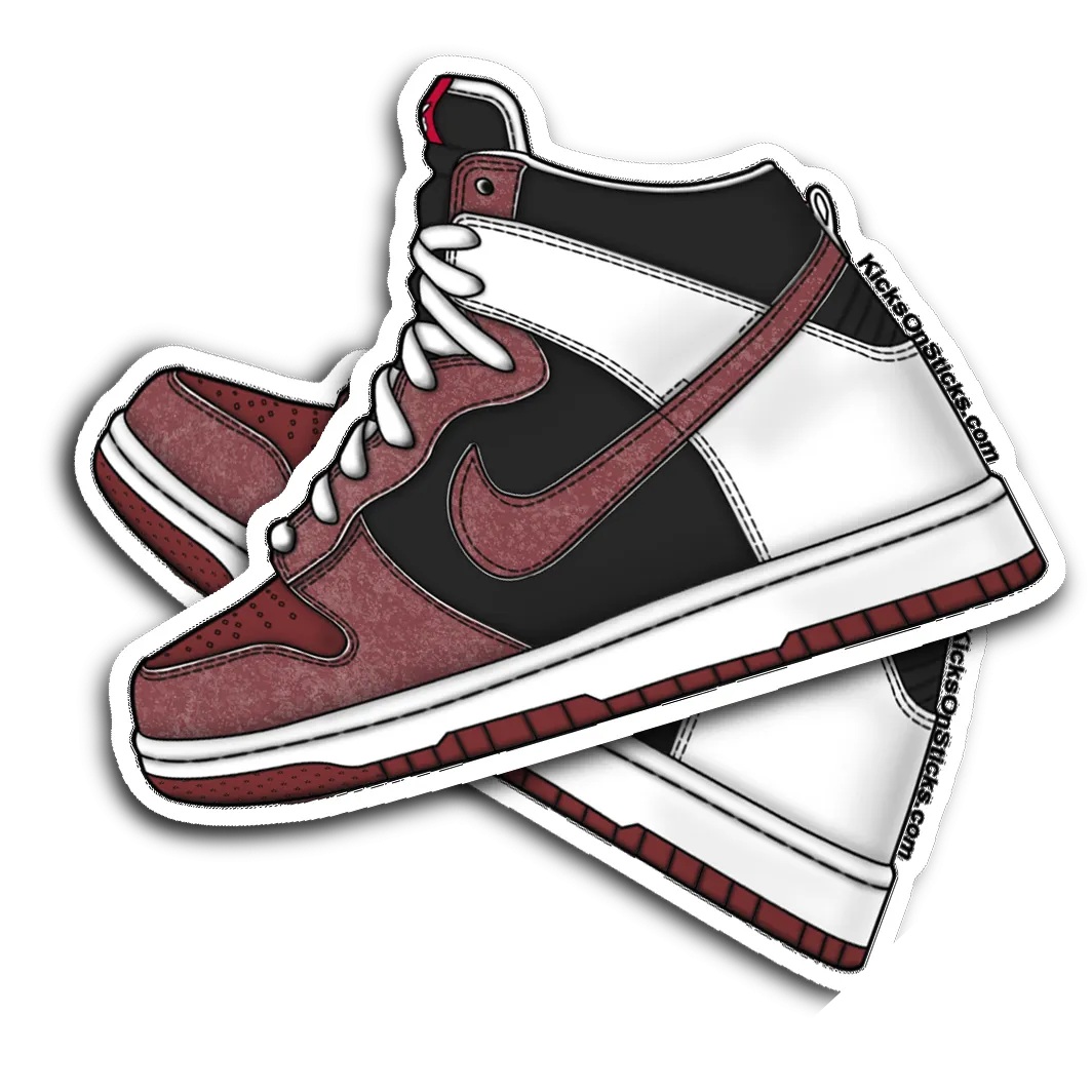 SB Dunk High "Jason Vorhees" Sneaker Sticker