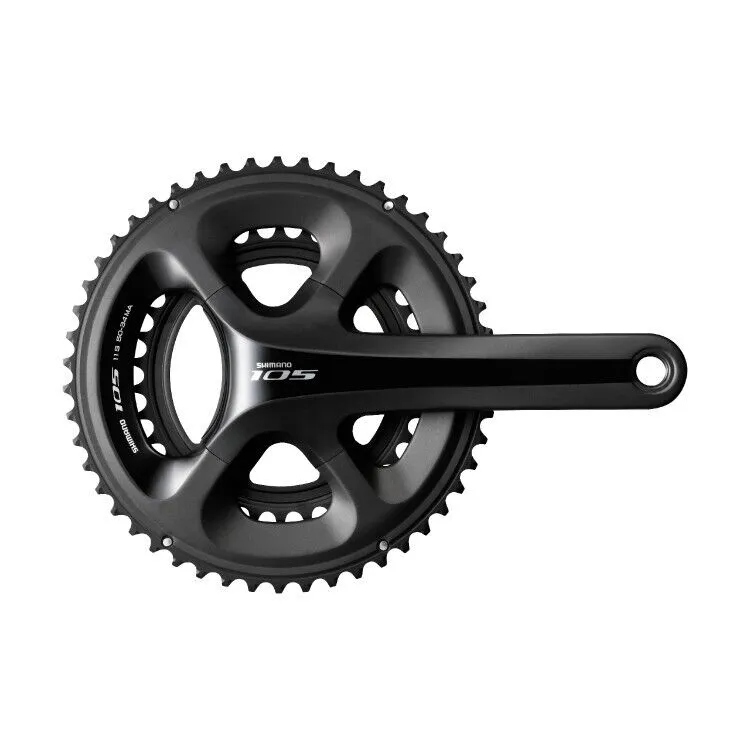 Shimano 105 FC-5800 2x Chainset - 50/34 - 165mm Crank Arm - Black