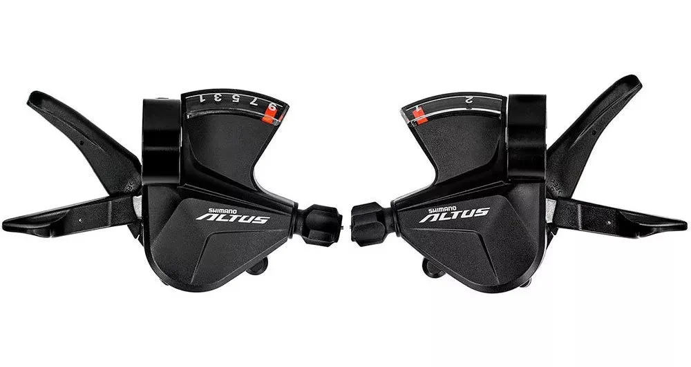 Shimano Altus SL-M2010 9 x 2 Speed Shifter Set