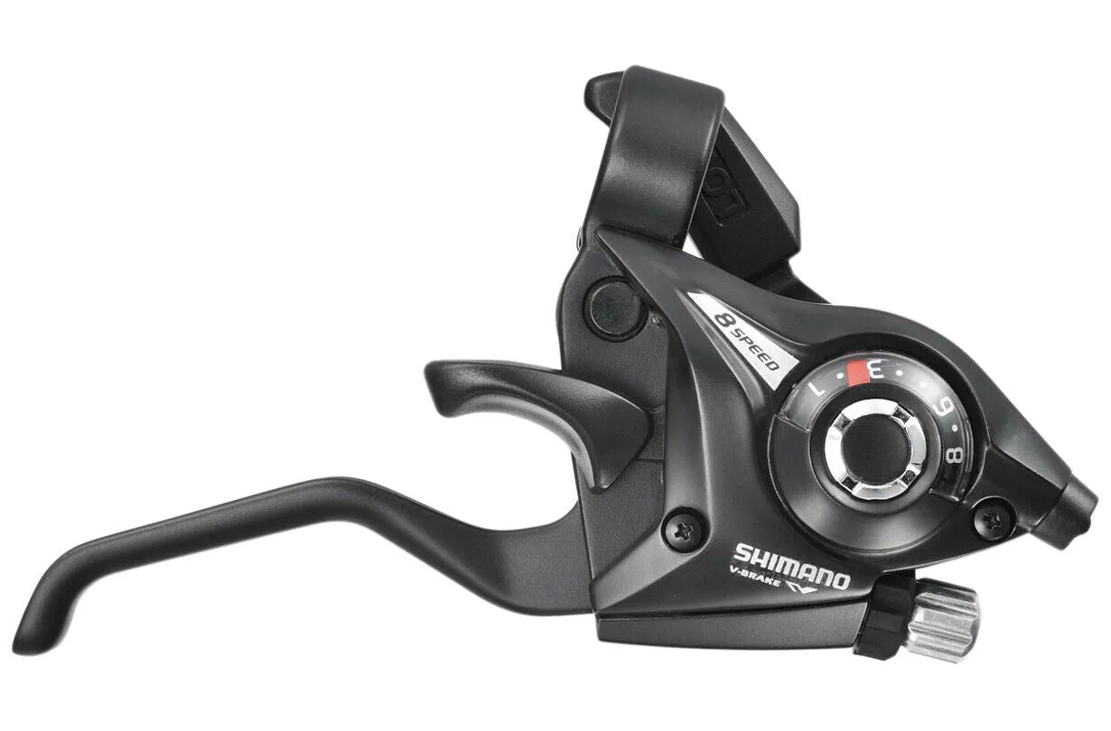 Shimano Altus ST-EF51 8 x 3 Speed Ezi Fire Shifter   Lever Set With Gear Cables