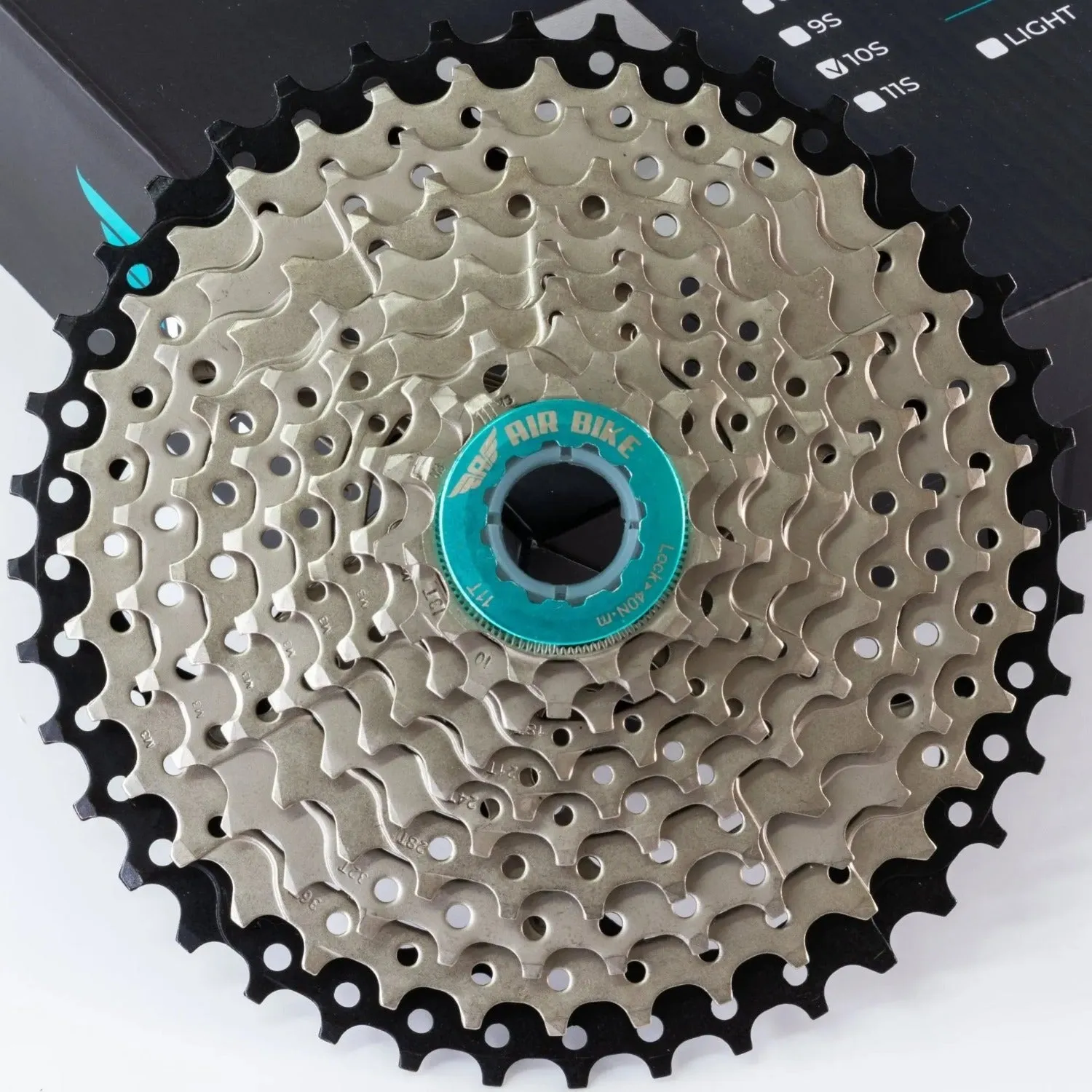 Shimano Compatible 10 Speed Cassette 11-40T | AirBike UK - Enhanced Gear Shifting CLEARANCE