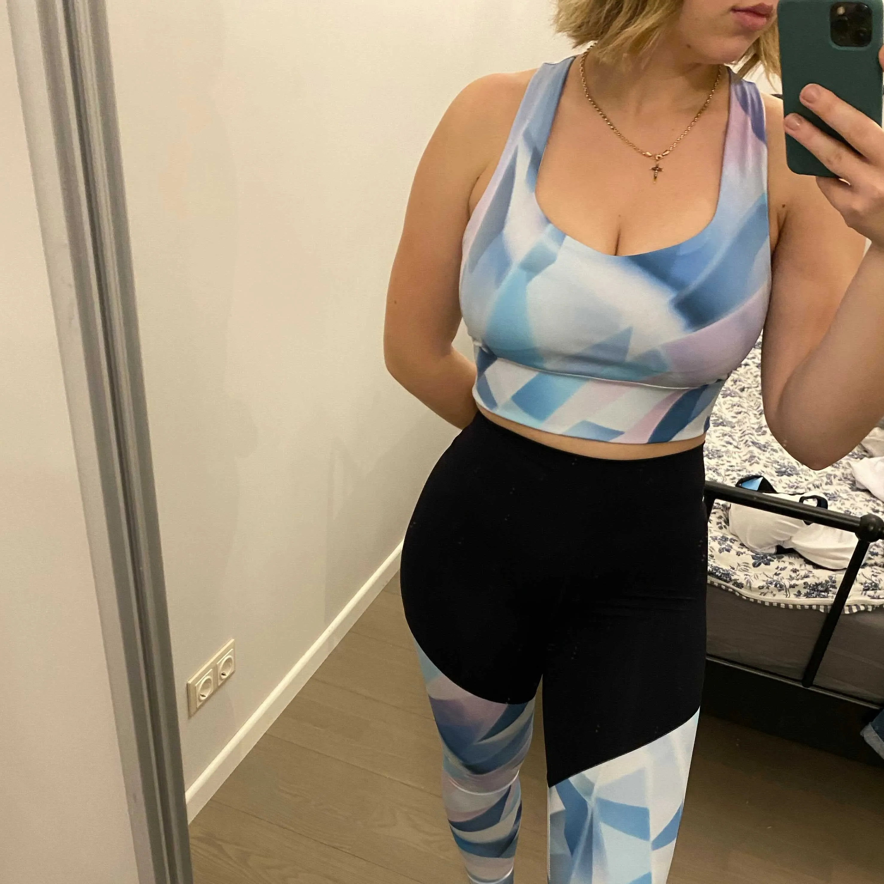 Shine On Longline Padded Sports Bra
