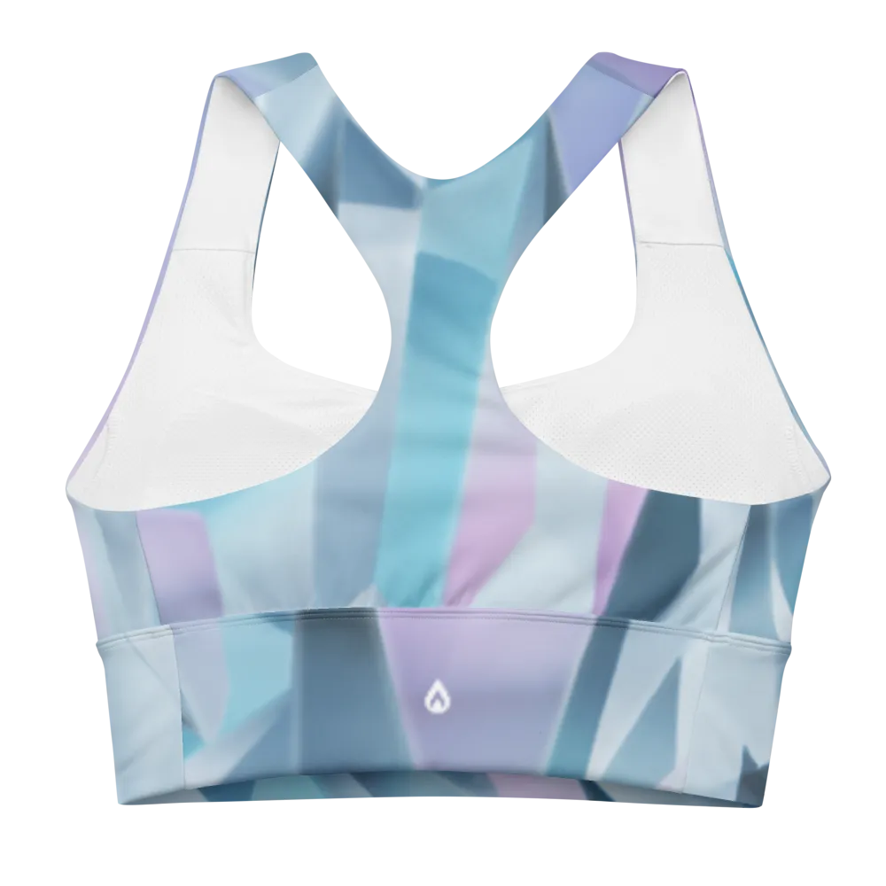 Shine On Longline Padded Sports Bra