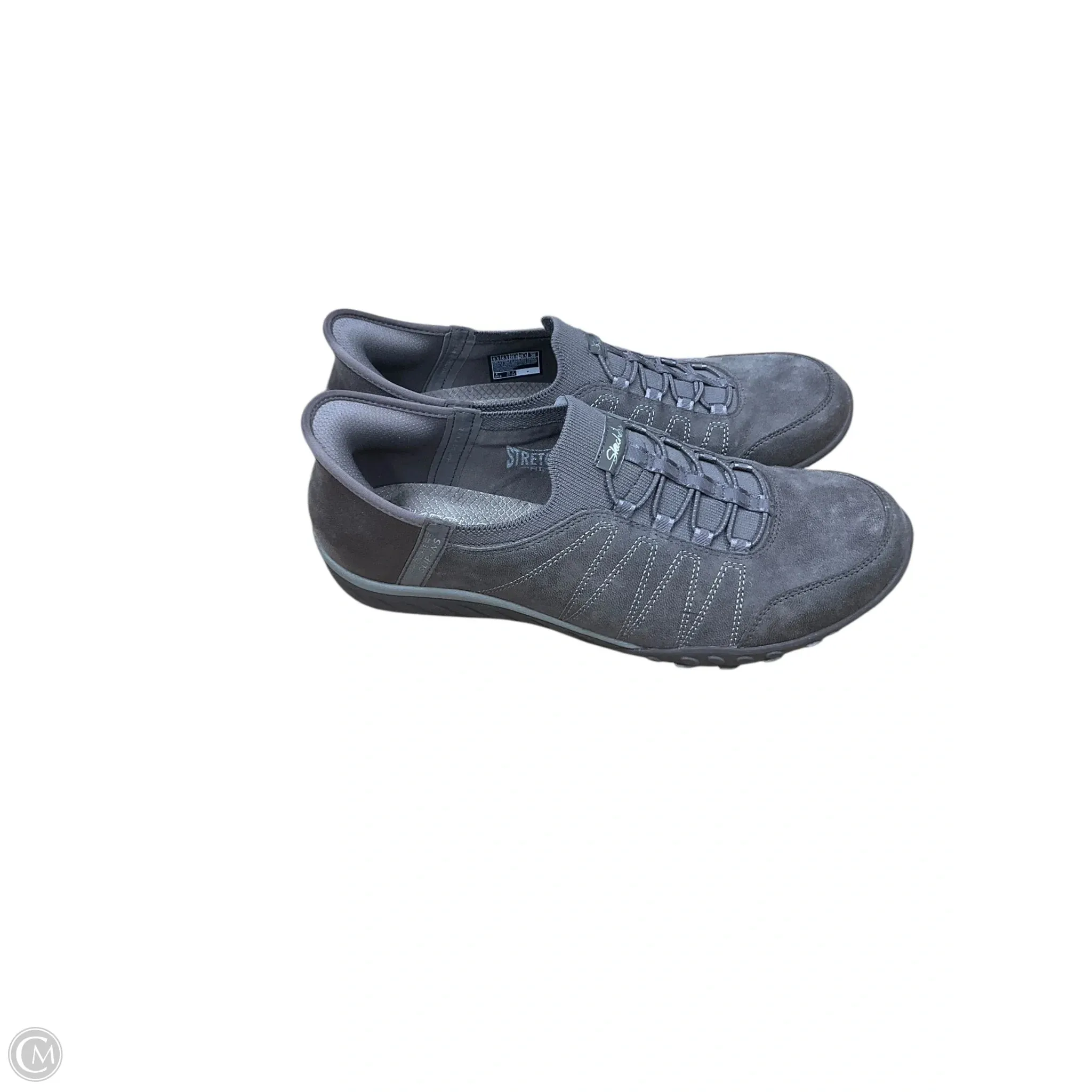 Shoes Sneakers By Skechers In Taupe, Size: 9.5