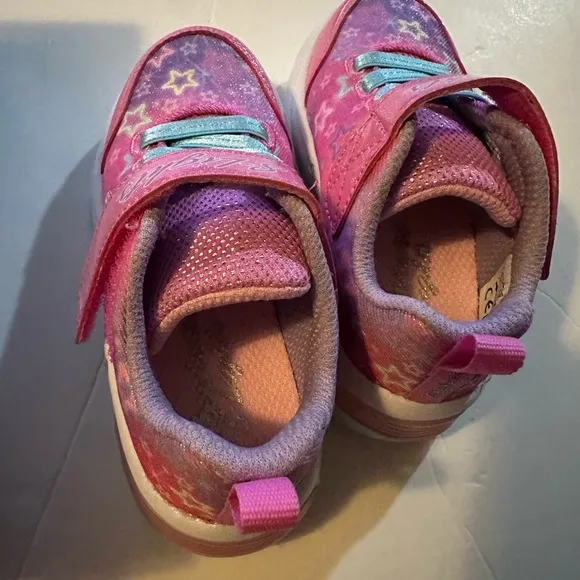 Skechers S-Light Star Collection Light Up Girls Sneakers