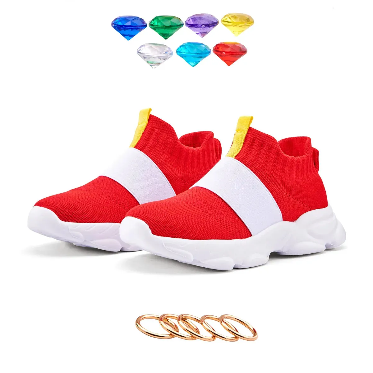 Sonic Shoes For Boy Kids Gotta Go Fast Sonic Zapatillas Sonic Red Sonic Shoes For Kids Boys Girls Cartoon Anime Sonic  Shoes
