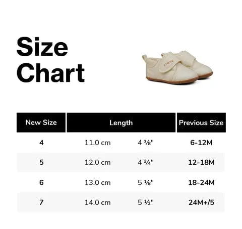 Stonz Cruiser Natural Baby Shoe - Oatmeal