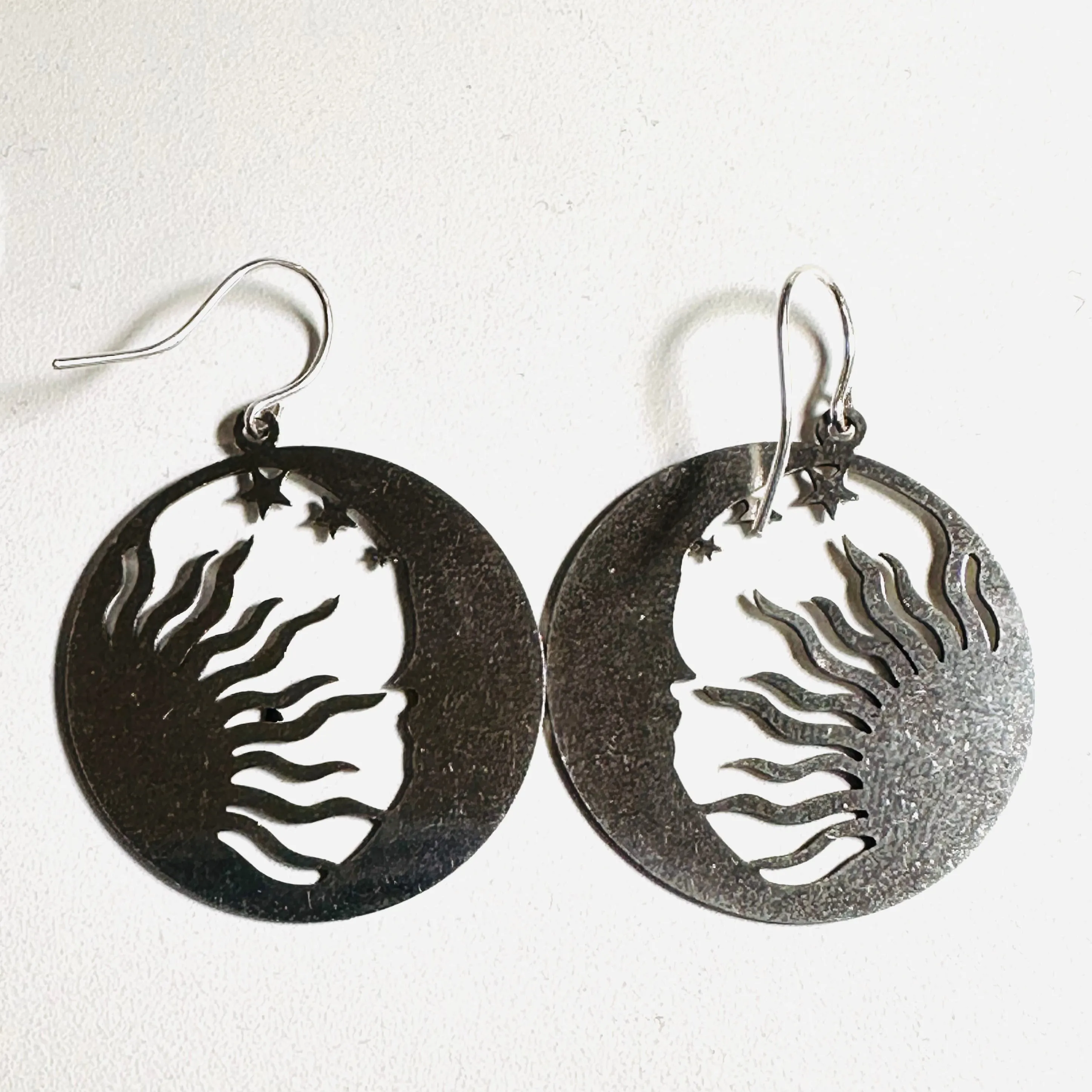 Sun earrings