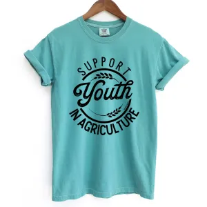 Support Youth In Agriculture ComfortWash/ComfortColor T-Shirt (S-4XL) - Multiple Colors!