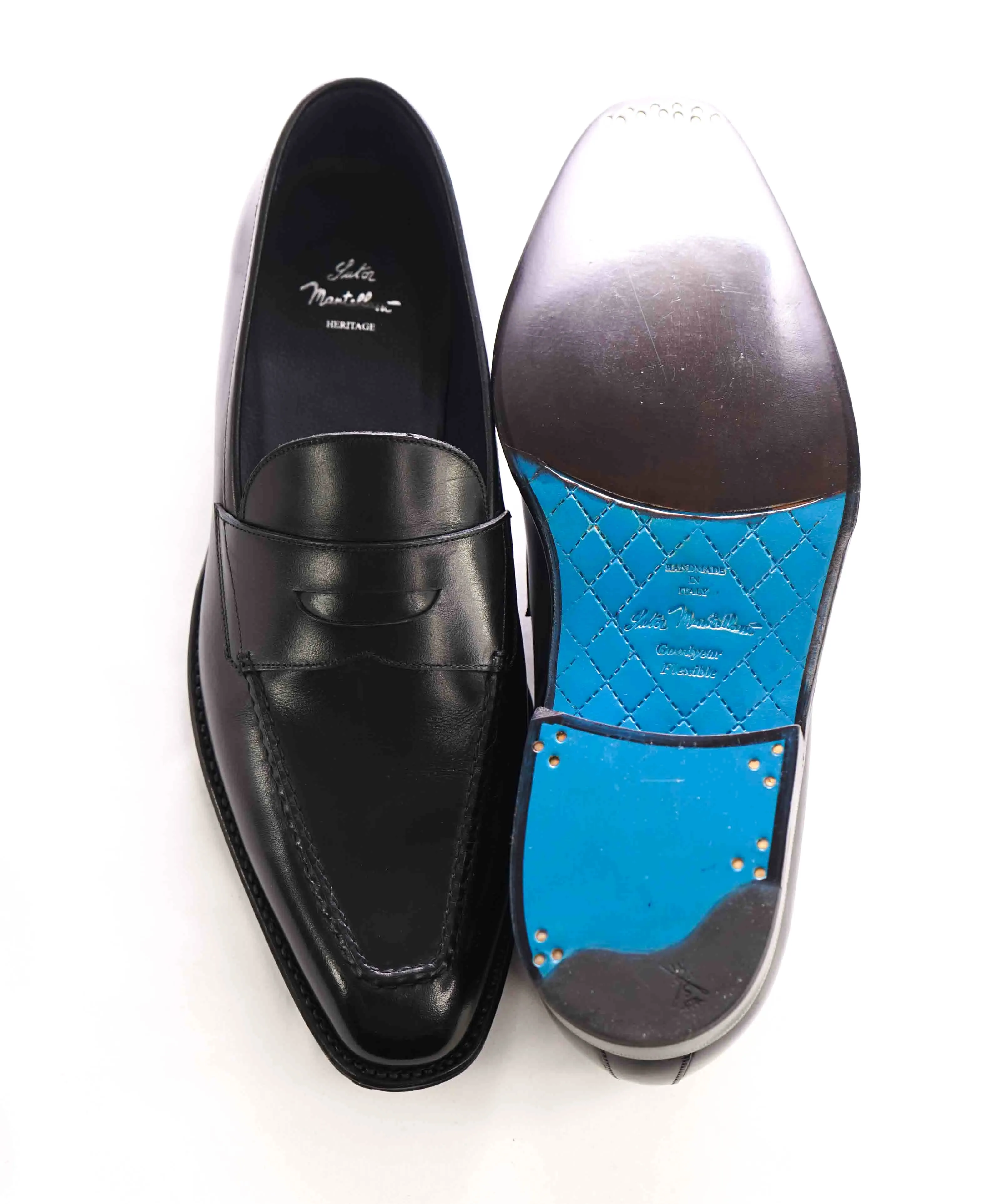 SUTOR MANTELLASSI HERITAGE - *Goodyear Welt*FLEXIBLE* Sleek Loafer - 9.5 US