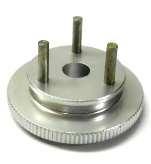 TD10028 RC Nitro Engine 3 Pin Flywheel Aluminium Alloy Silver 1/8 Scale