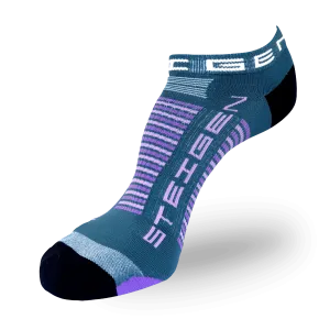 Teal Running Socks Zero Length