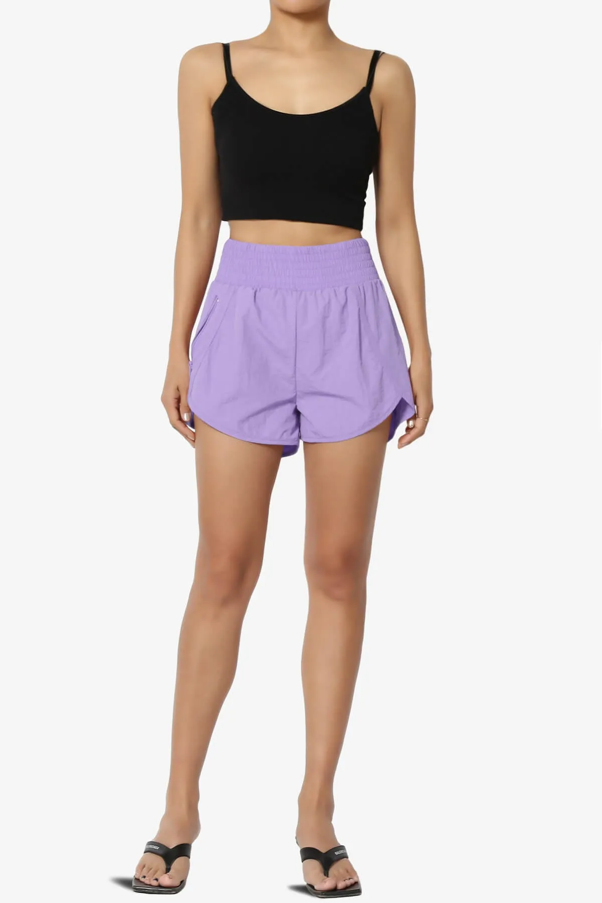 The Way Home Running Shorts w Zip Pocket