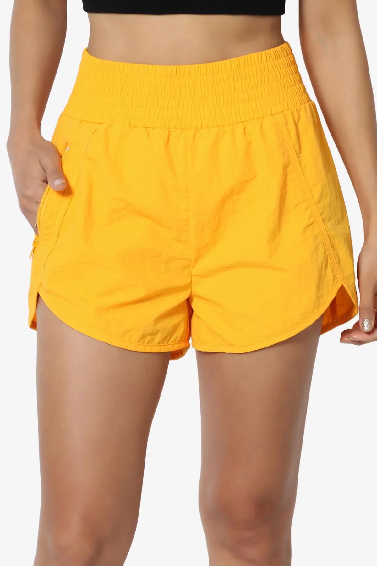 The Way Home Running Shorts w Zip Pocket