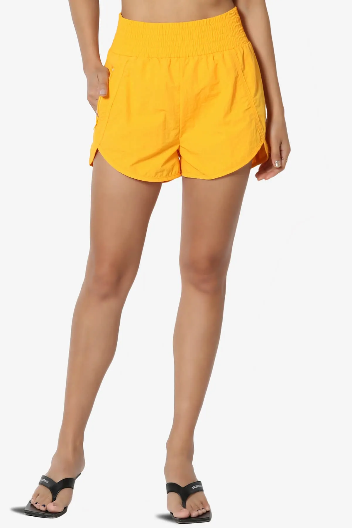 The Way Home Running Shorts w Zip Pocket