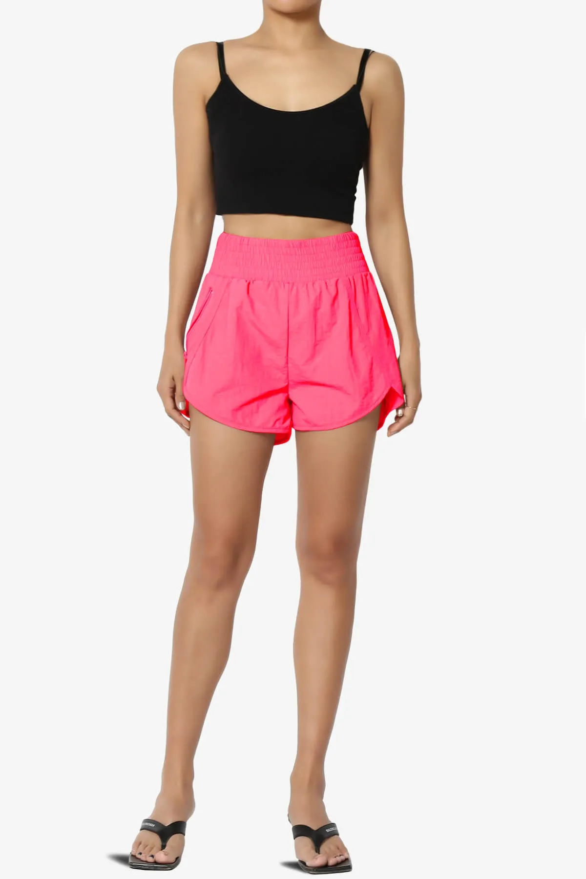 The Way Home Running Shorts w Zip Pocket