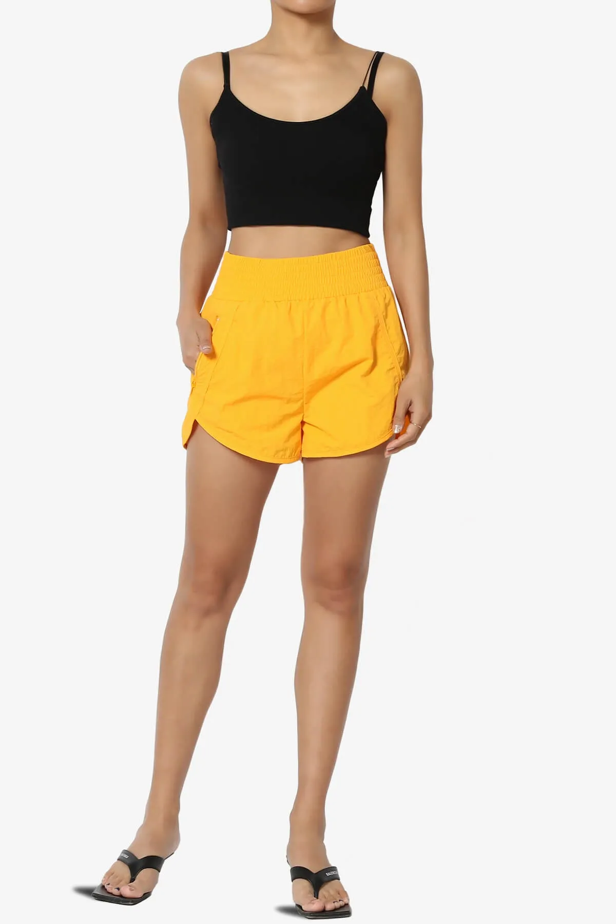 The Way Home Running Shorts w Zip Pocket