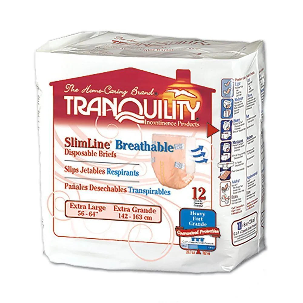 Tranquility SlimLine Breathable Brief (1 Case)