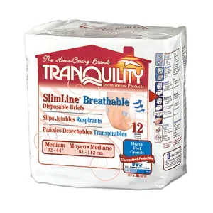 Tranquility SlimLine Breathable Brief (1 Case)