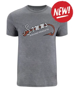 Tricou SIMMS Hook & Loop T-Shirt Athletic Heather