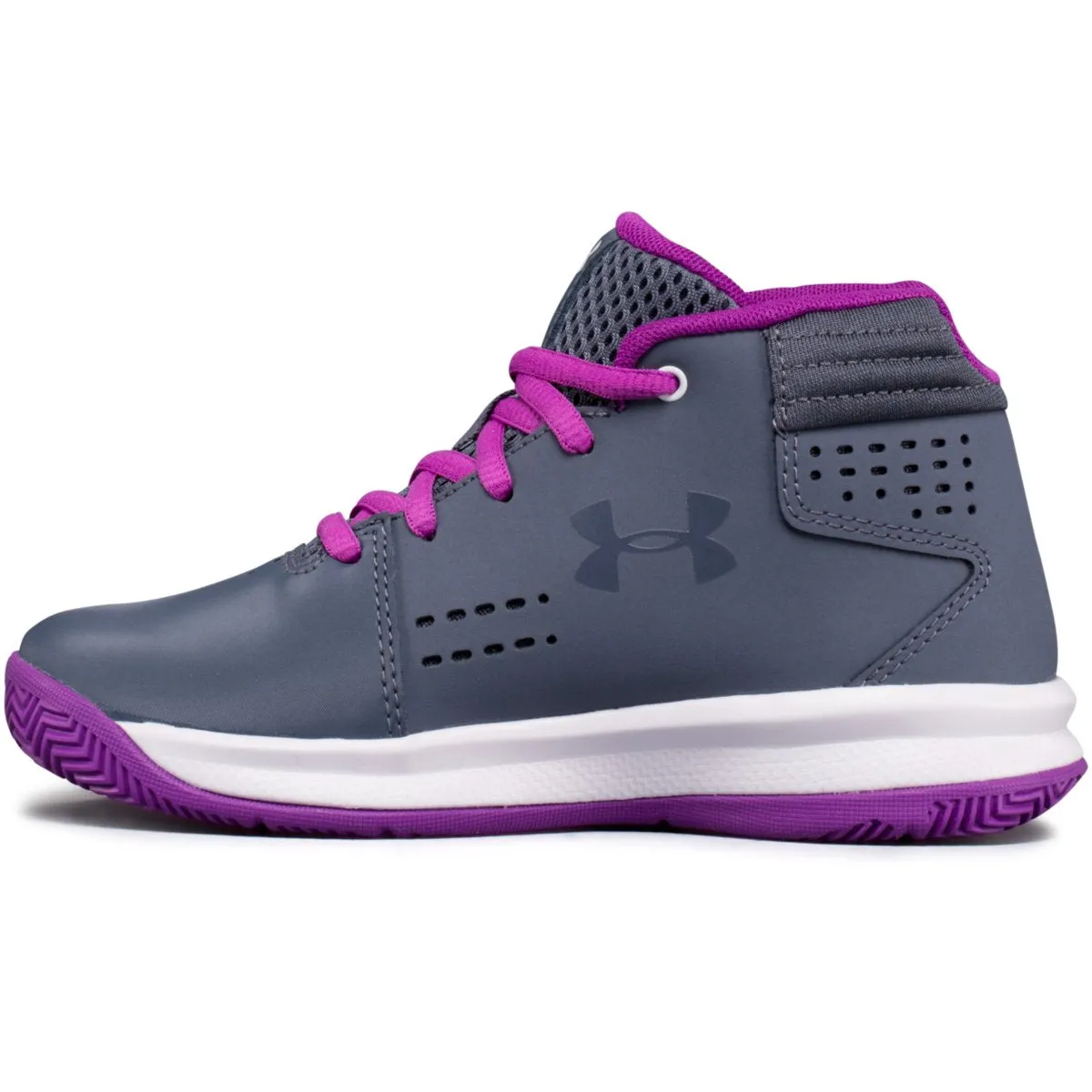 Under Armour Apollo Gray Jet Basketball Shoe