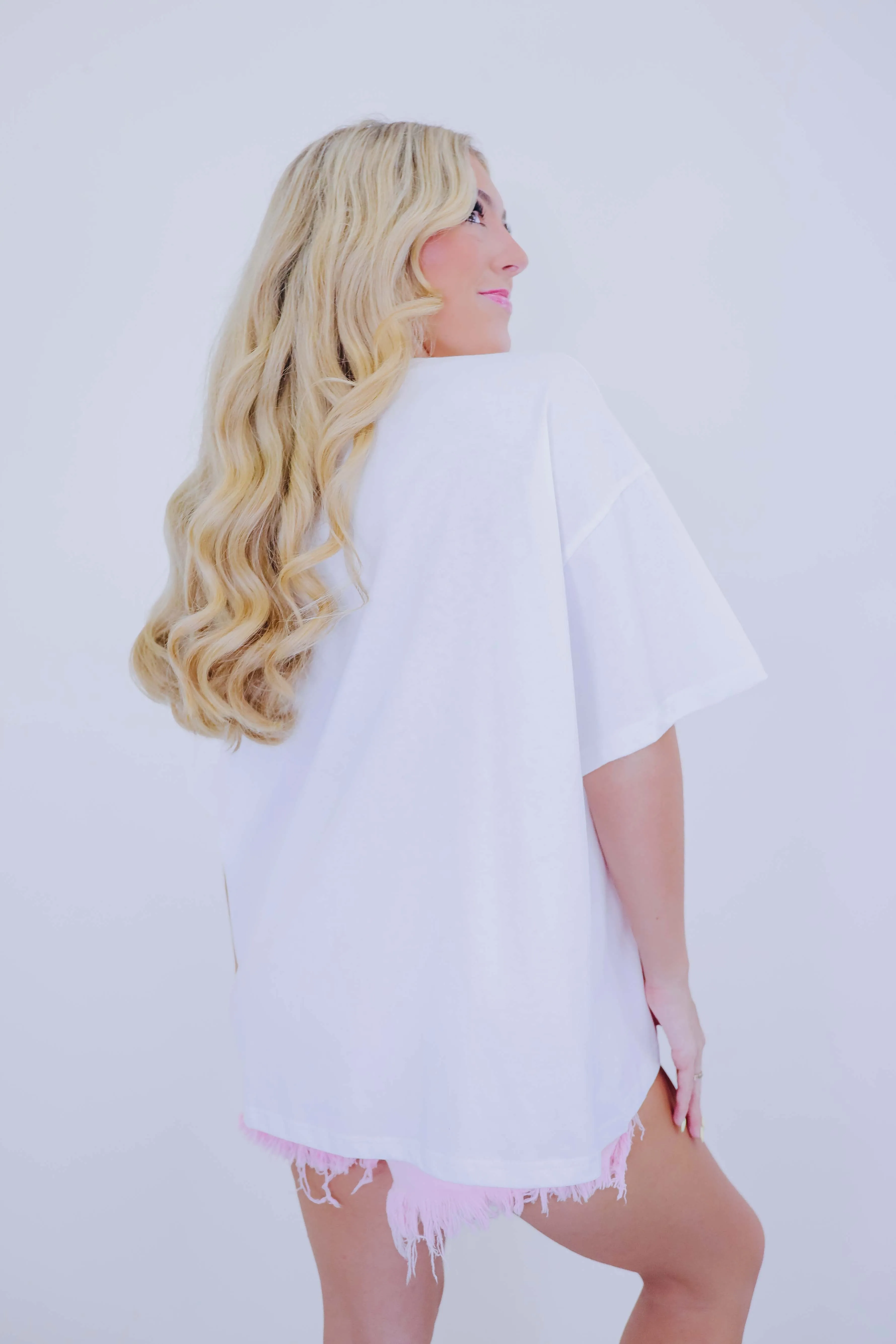 Unhidden Gem Bow Graphic Tee -2 Colors