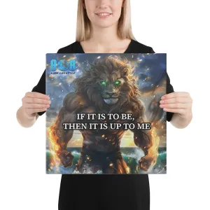 Up To Me Canvas