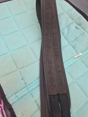 Used 59" brown Cottage Craft comfort girth ☆