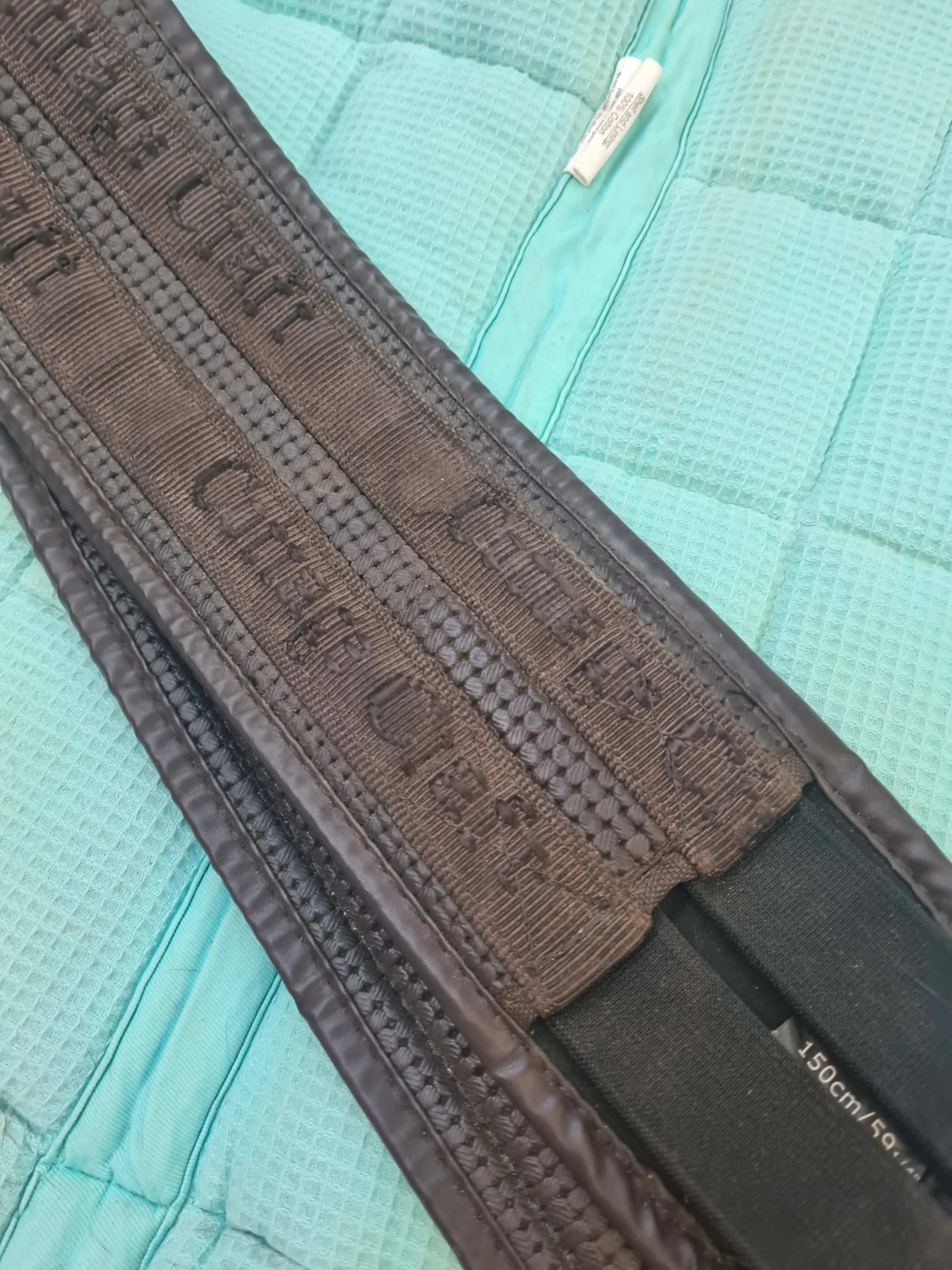 Used 59" brown Cottage Craft comfort girth ☆