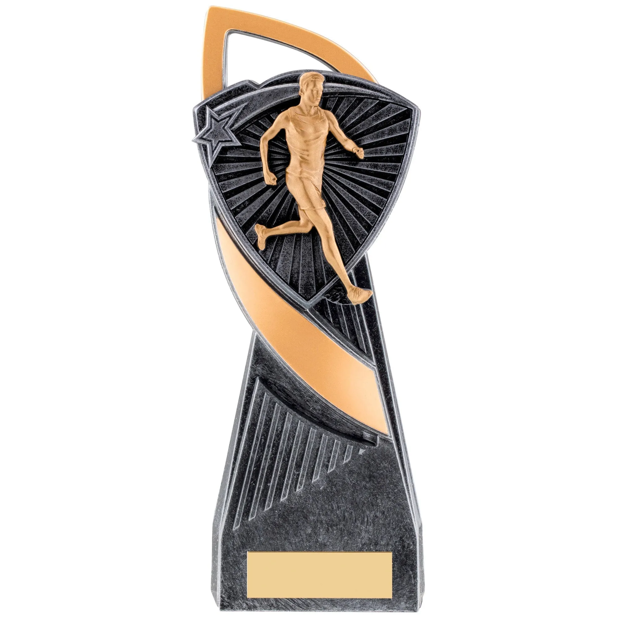 Utopia Male Running Trophy (Gold/Silver)