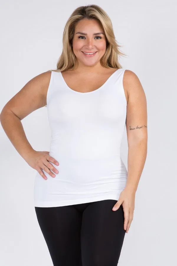 V-Neck Seamless Yoga Top - White